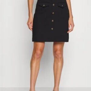 Ralph lauren black label point mini skirt